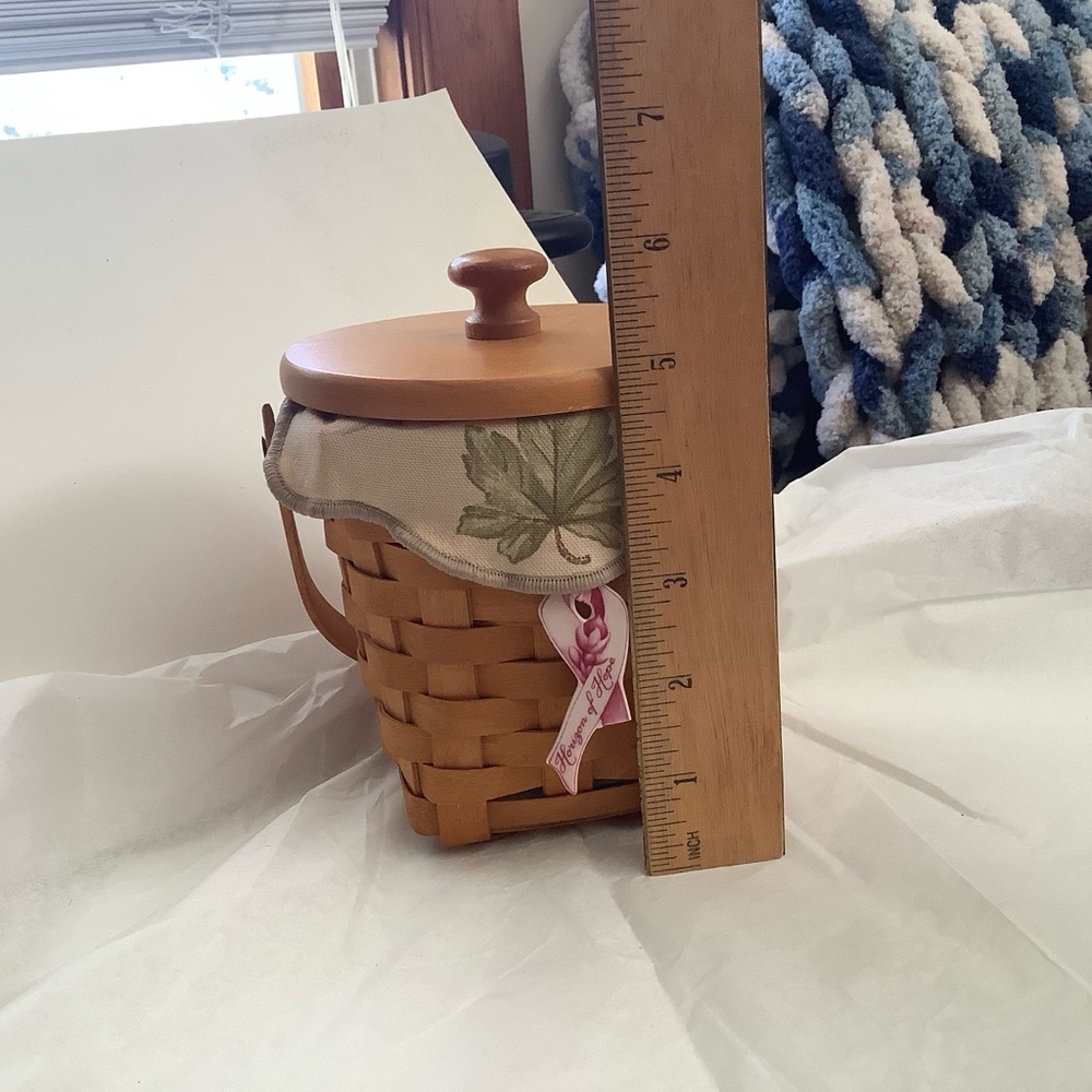 Longaberger Horizon of Hope basket - Picture 5 of 7